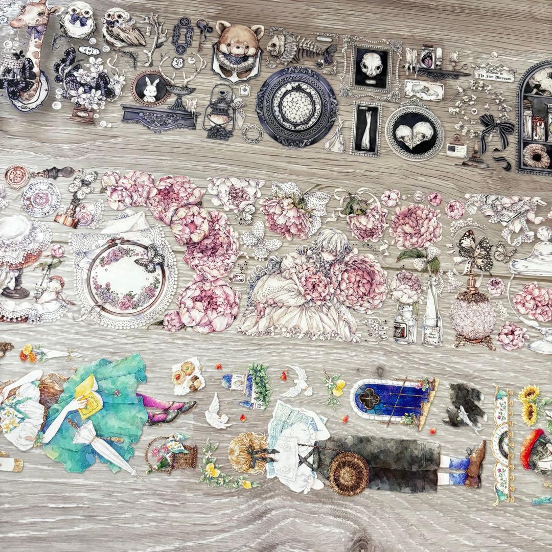 海外マステ 新品人物マステ まとめ売り ル*)様 ① 海外 マスキング