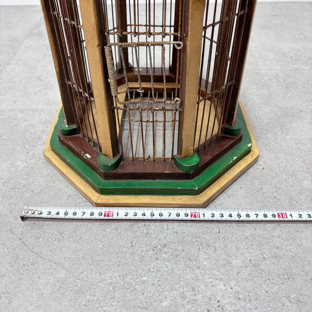 鳥籠 トリカゴ 鳥かご 底部開閉 側面開閉 レトロ ヴィンテージ オシャレ