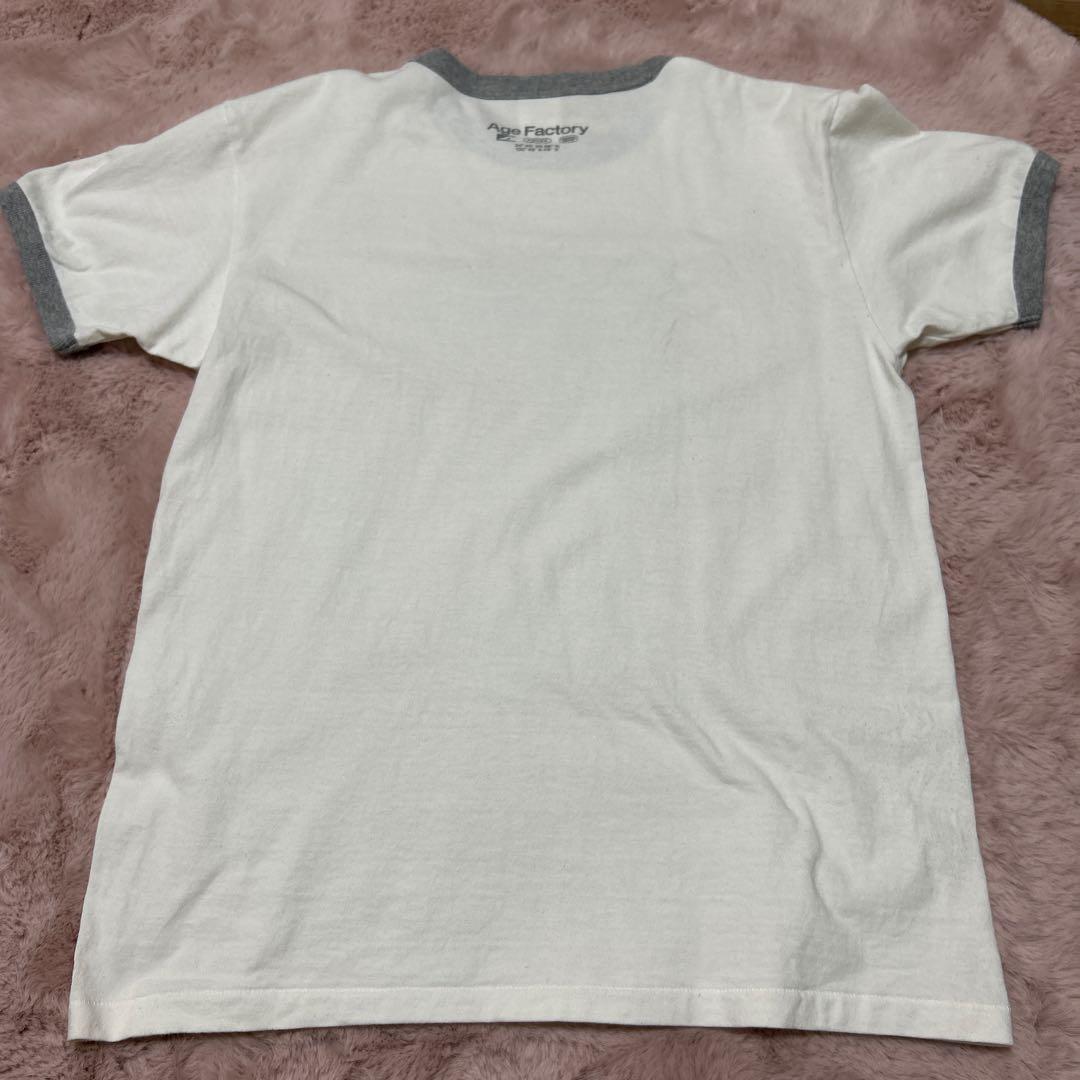 Age Factory リンガーTシャツ Lサイズ - メルカリ