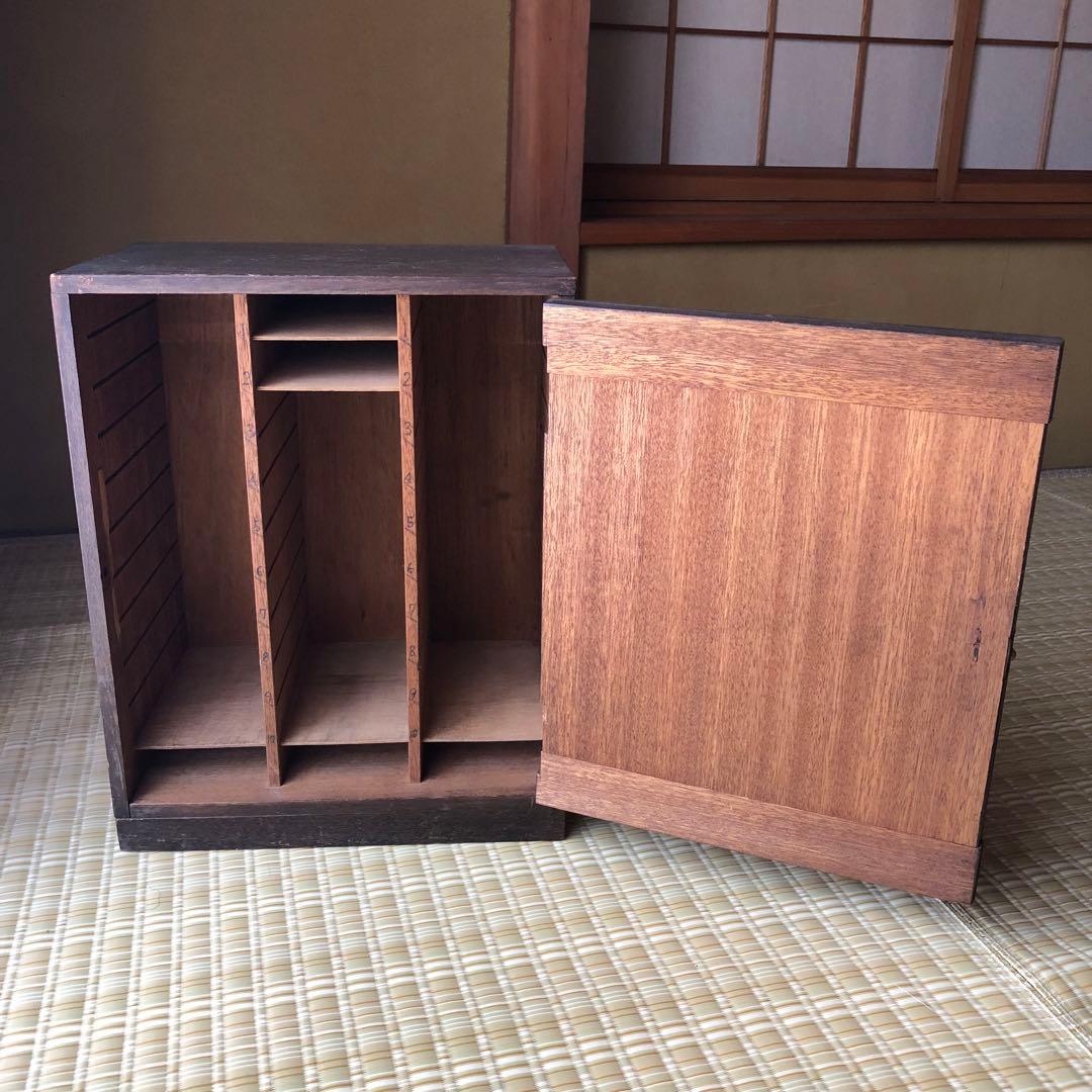 小物入れ 収納棚 ヴィンテージ 昭和レトロ オーダー家具 貴重
