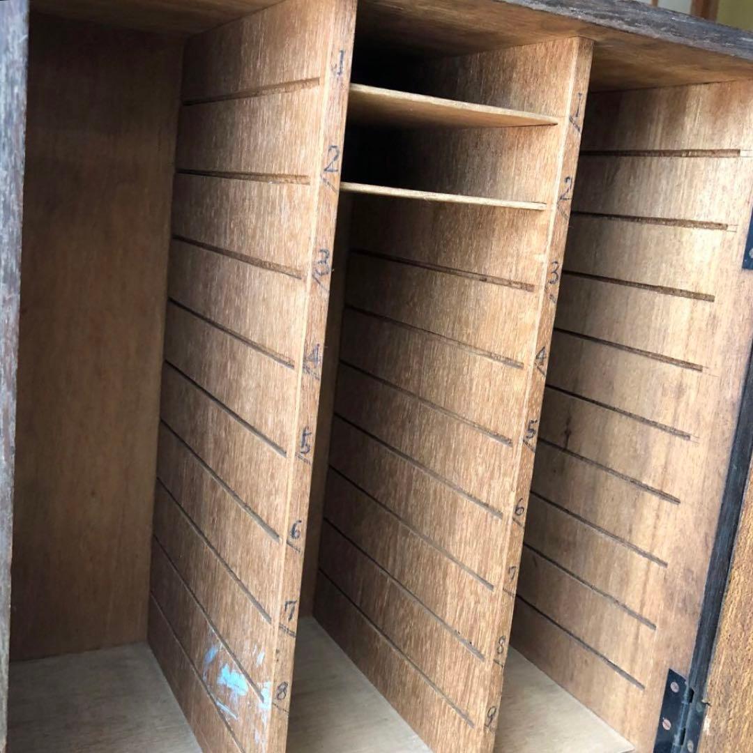 小物入れ 収納棚 ヴィンテージ 昭和レトロ オーダー家具 貴重