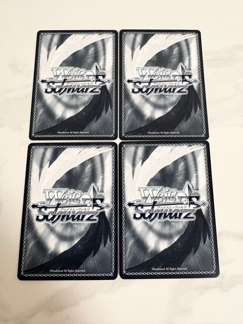 ヴァイスシュヴァルツ RR Masquerade モーティス 4枚セット - メルカリ