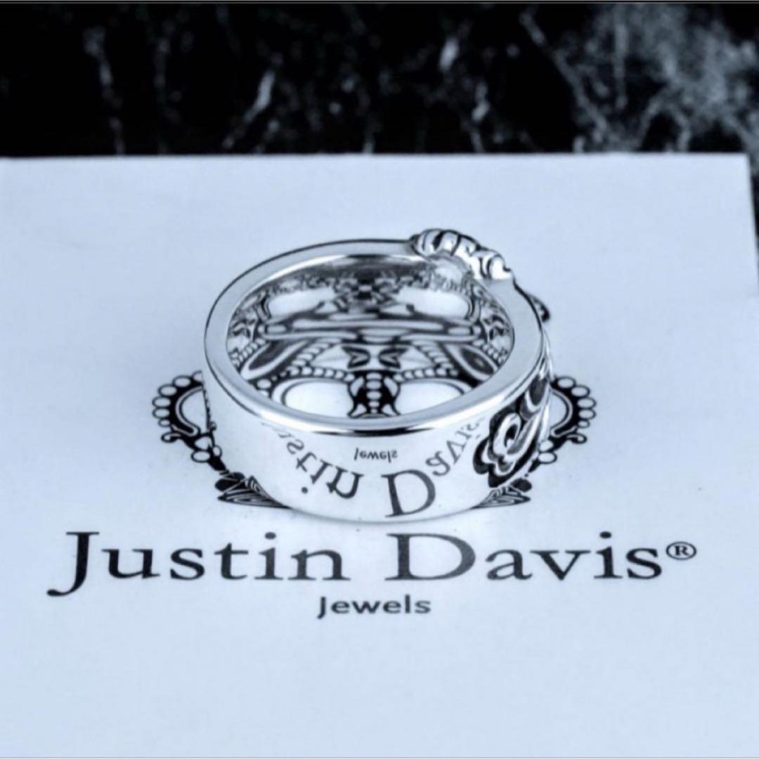 美品!ジャスティンデイビス SRJ522 LION KEEPER リング