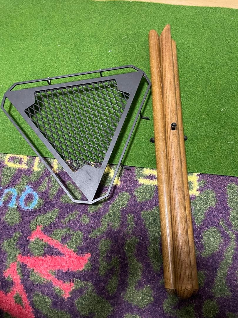 SomAbitoソマビト焚き火サイドテーブルビンテージカラーロングバージョン