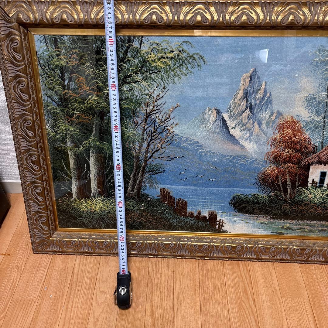 額入り絨毯 73×117 cm