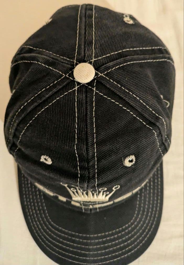 old stussy クラウン キャップ ネイビー 90s STUSSY(ステューシー