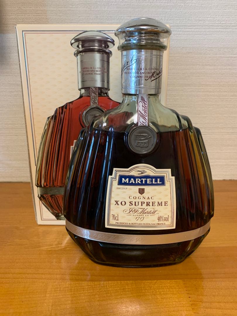 コニャックMARTELL XO SUPREME 700ml 40%長期保存