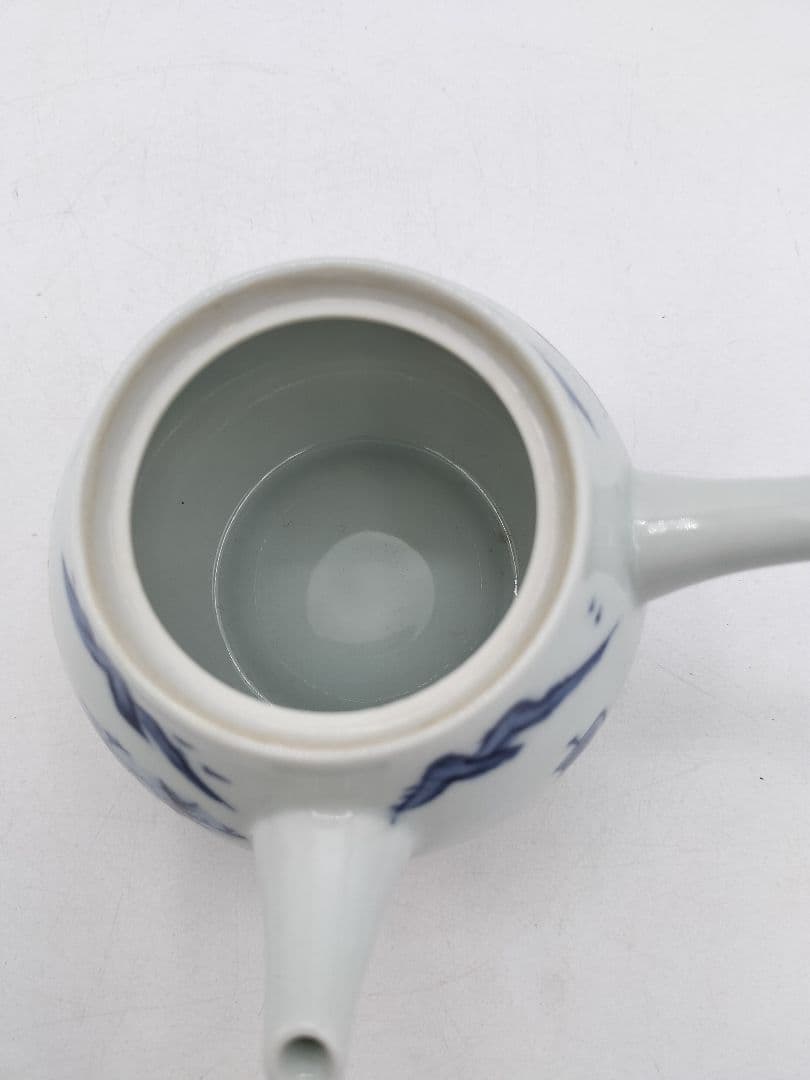 c725 煎茶 急須 山水 平安白鳳 茶道具 古物 京都 急須・ポット｜茶器