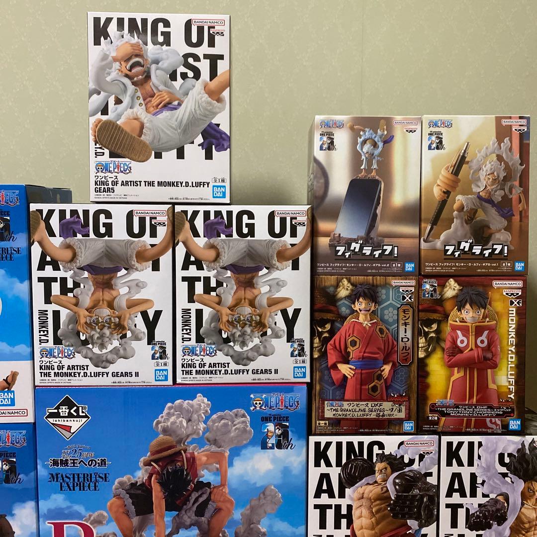 一番くじ ワンピース フィギュアコンプ + ルフィスペシャルセット‼︎