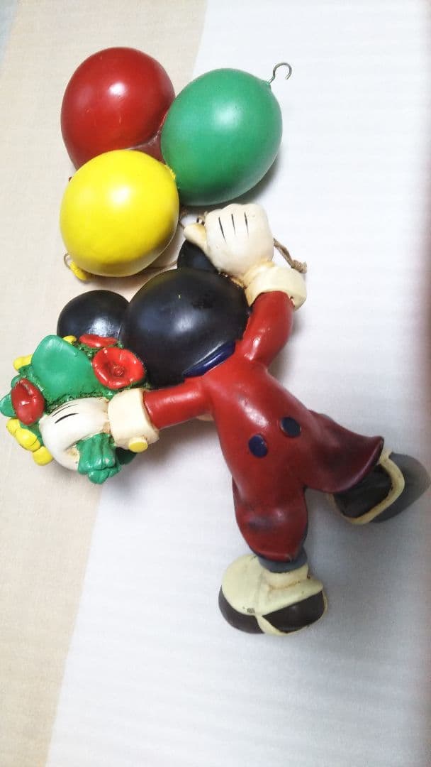 ミッキーマウス 風船付きフィギュア吊下約84cm