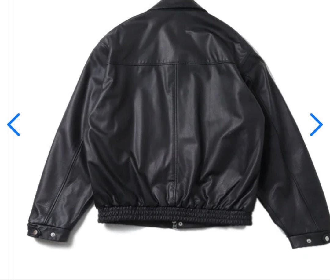 25ssUNIVERSALPRODUCTSユニバーサルプロダクツ レザーブルゾン