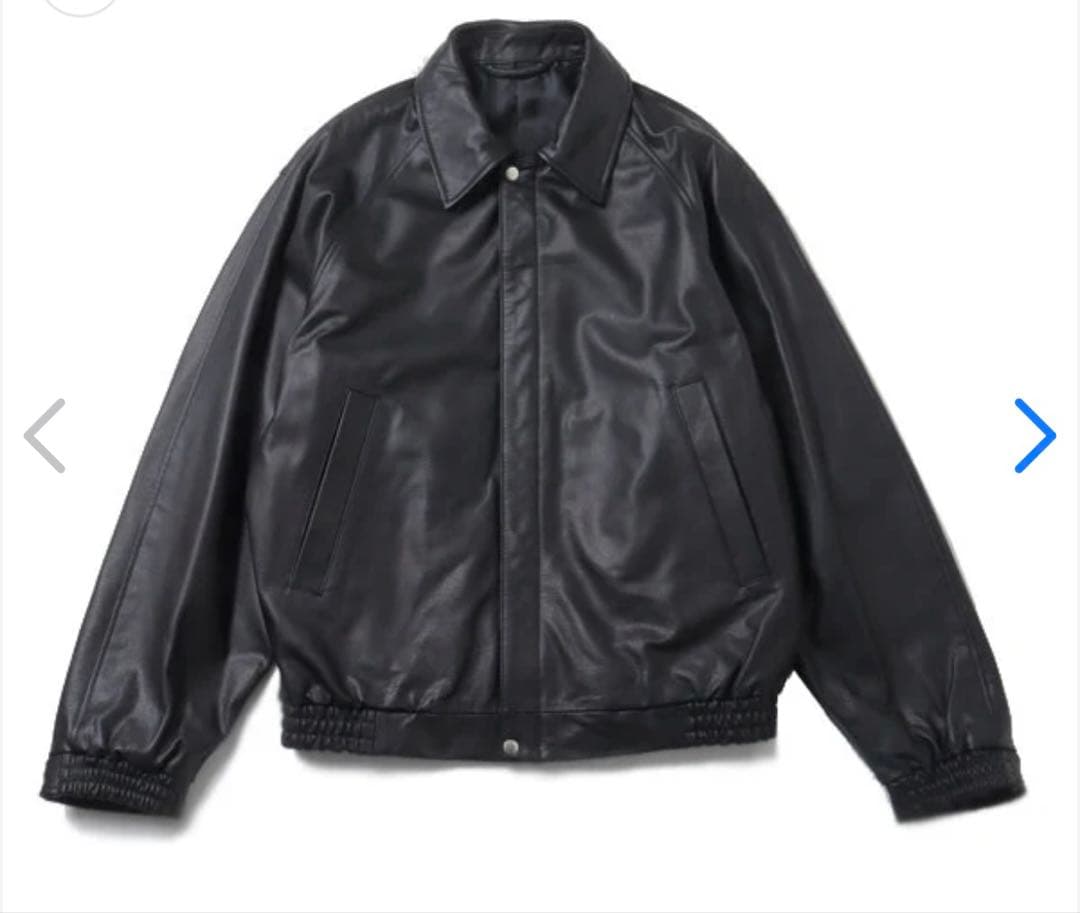 25ssUNIVERSALPRODUCTSユニバーサルプロダクツ レザーブルゾン