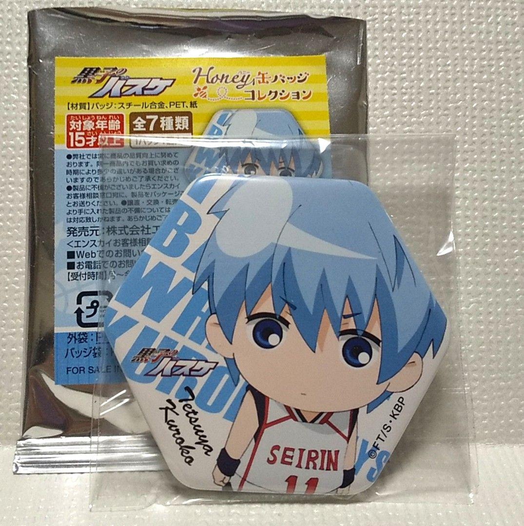 黒子のバスケ ハニー缶バッジ 黒子テツヤ - メルカリ