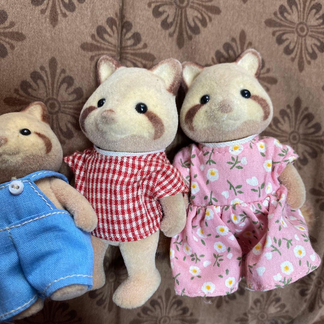 シルバニアファミリー たぬきさんセット - メルカリ