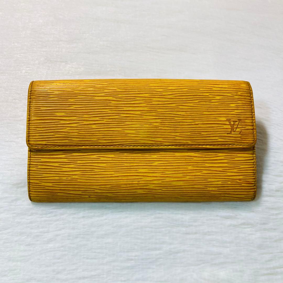 最終値下げ バイカラー LOUIS VUITTON ヴィトン 長財布 黄色 紫 - メルカリ