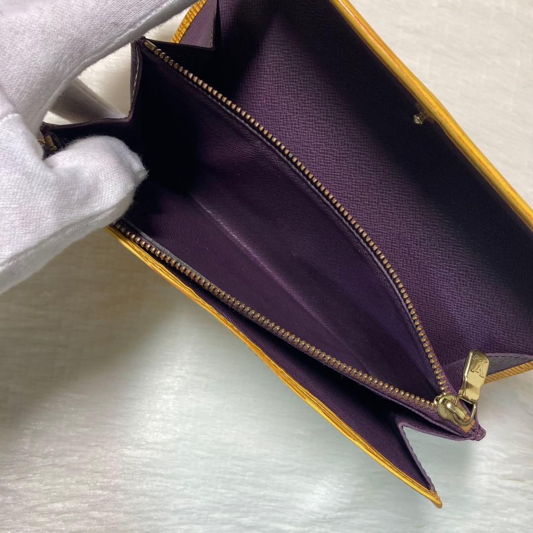 最終値下げ バイカラー LOUIS VUITTON ヴィトン 長財布 黄色 紫 - メルカリ