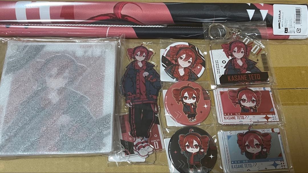 UTAU 重音テト DMM スクラッチくじ B賞 アクリルミラープレート A