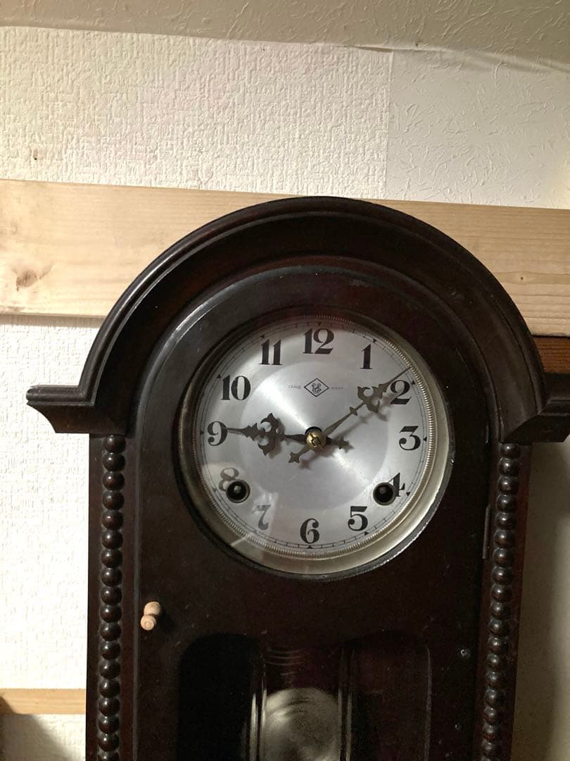 ゼーユー時計会社 8日巻 ヴィンテージ柱時計