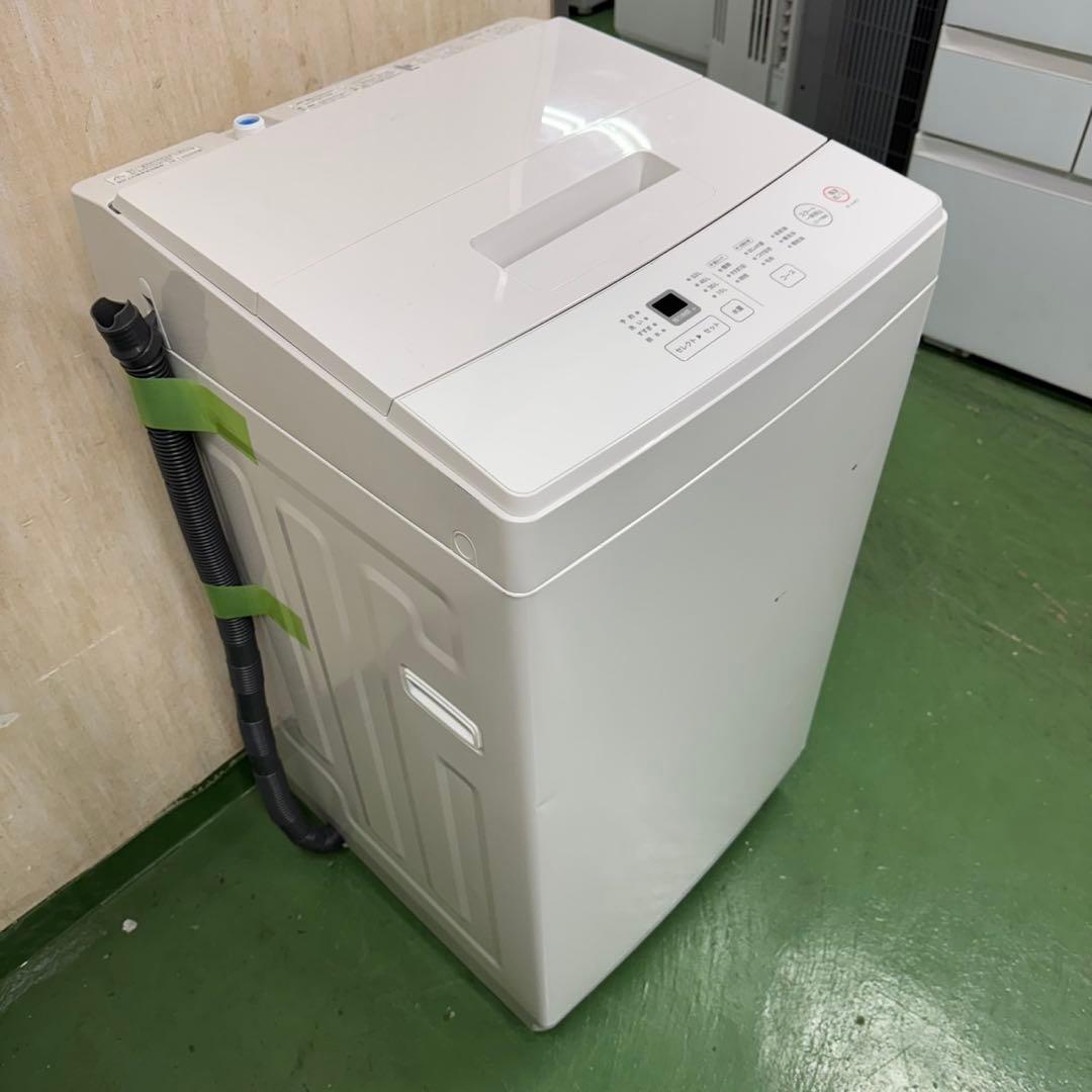 R22☆2024年製☆無印良品 洗濯機 6KG ホワイト 一人暮らし 人気 最新