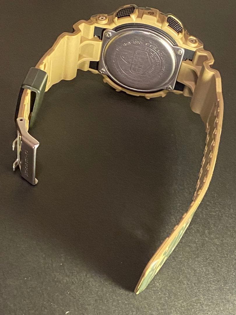 【生産終了品　希少極美品　電池新品】 G-SHOCK GA-100CM カモフラ