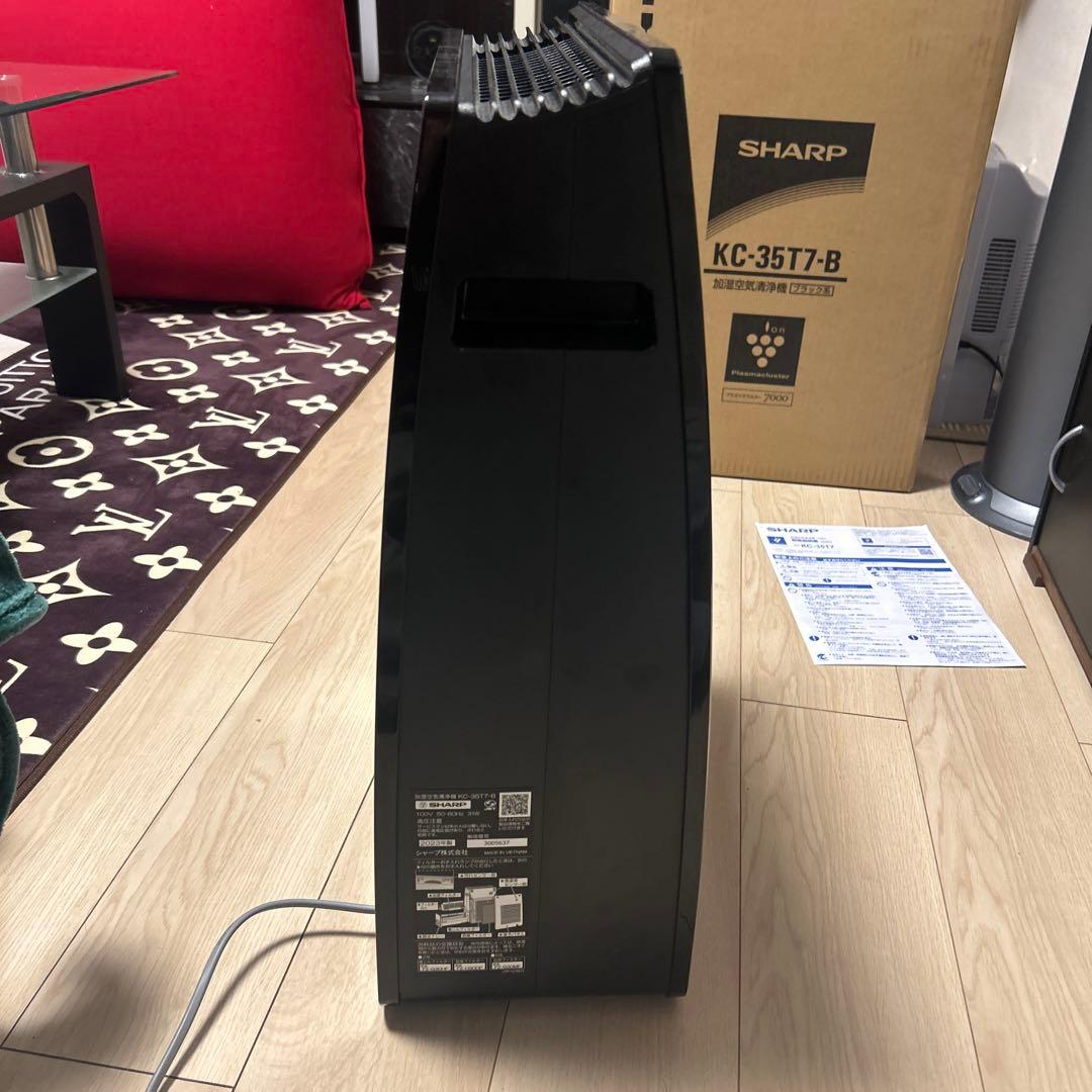 SHARP KC-35T7-B 加湿空気清浄機 - メルカリ