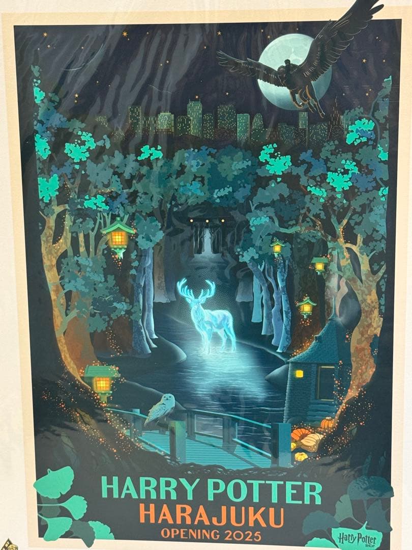 ハリーポッター原宿旗艦店オープン記念 リトグラフ 500枚限定 - メルカリ