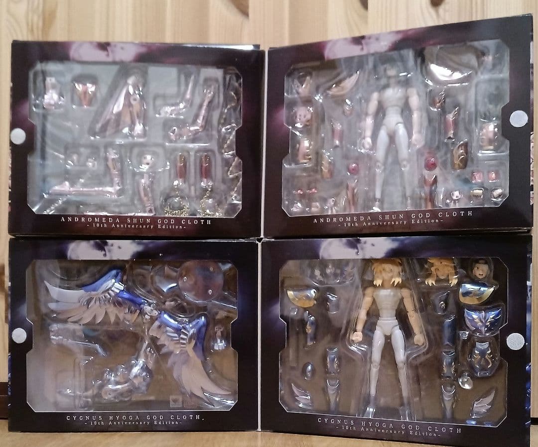 聖闘士聖衣神話 神聖衣（10周年記念）青銅聖闘士5体セット