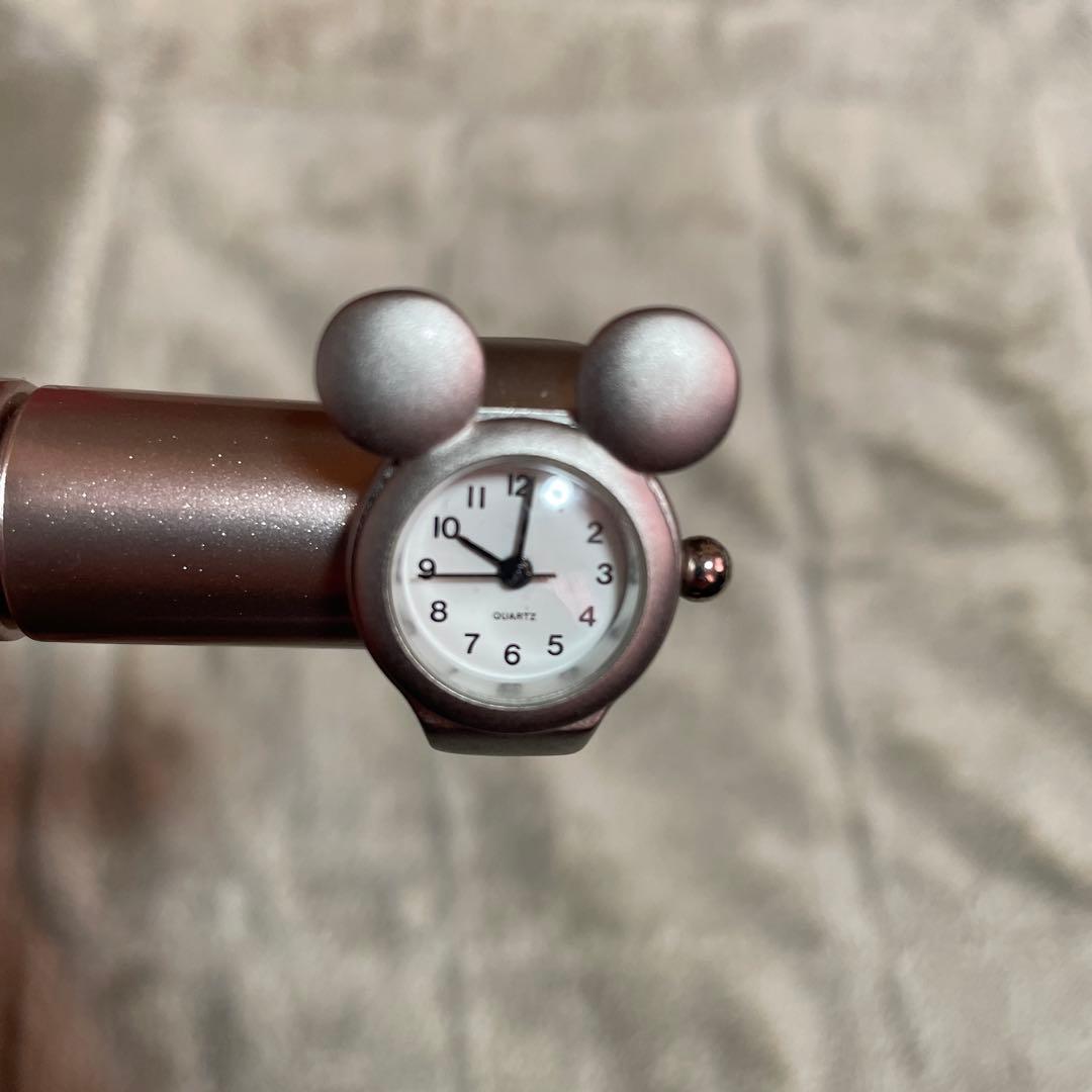 ディズニーミッキー 指時計 リングウォッチ アクセサリー ジャンク品