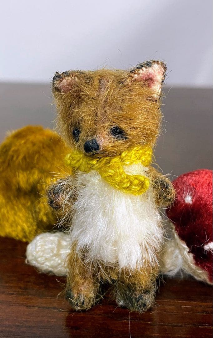 moriのえほんさん ぬいぐるみ ミニチュア 作家 アンティークな小さい