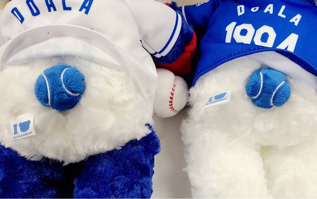 ご当地ベア　東海限定　中日ドラゴンズ　ドアラベア2 ビジター＆ホーム2体セット