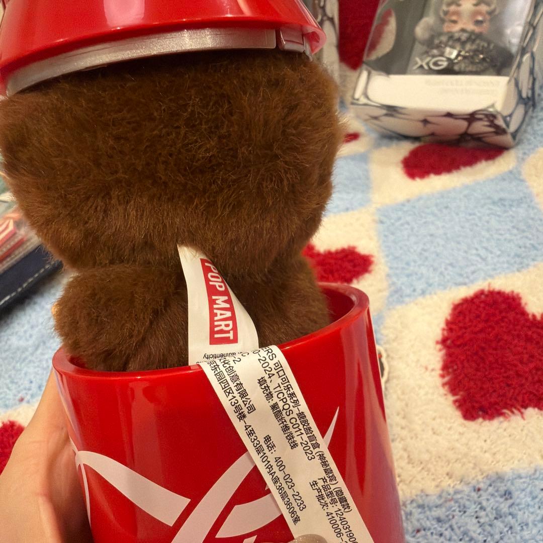 正規品LABUBUラブブぬいぐるみMONSTERSCOCACOLA SECRET