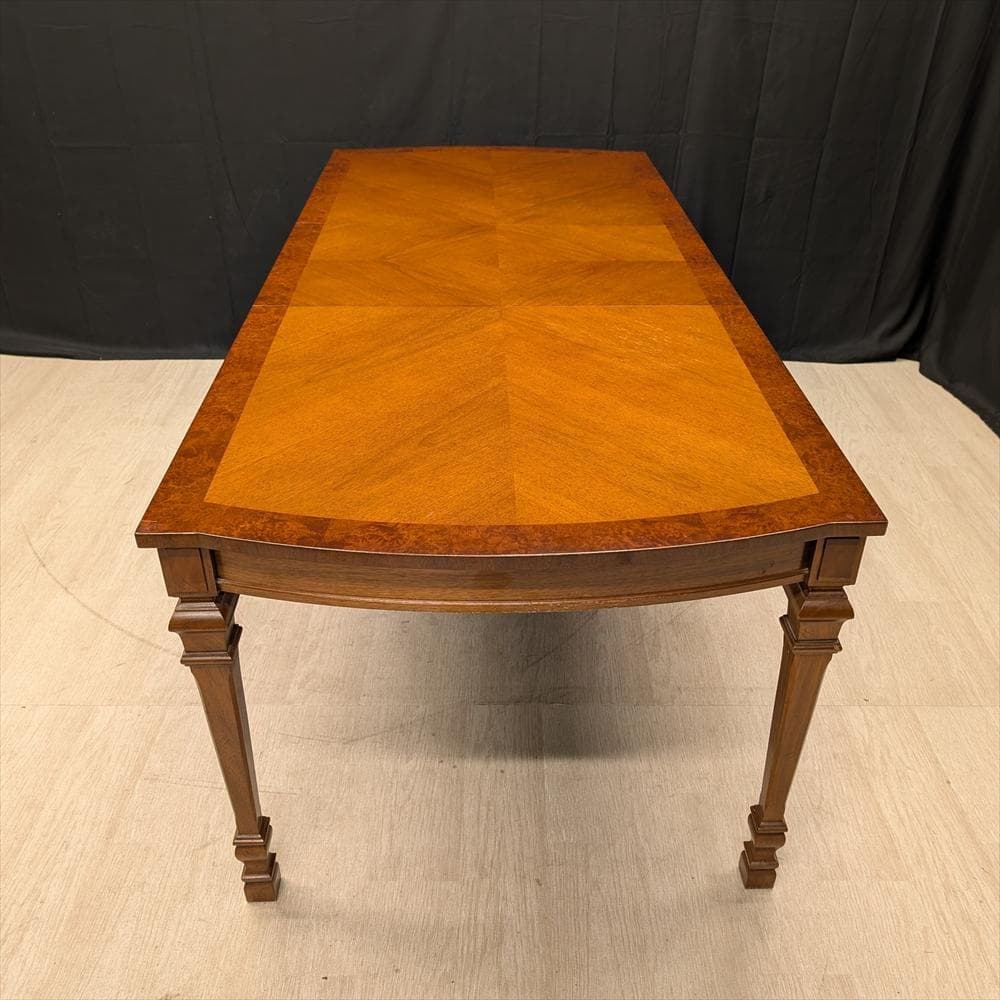 ドレクセルヘリテイジ　フランチェスカ　伸長式　ダイニングテーブル　食卓テーブル