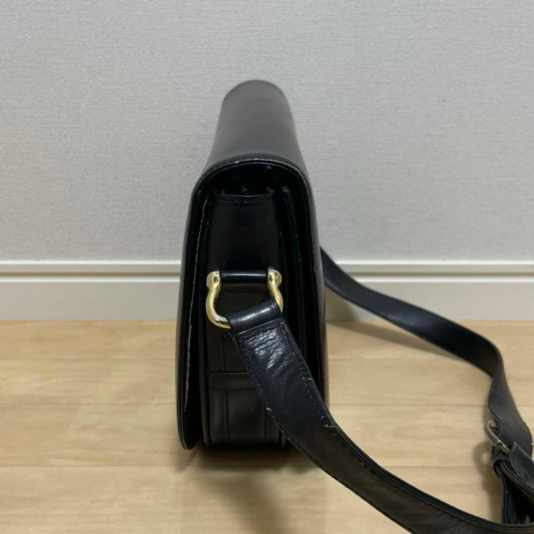 ■ CELINE（セリーヌ）良品 / レザー /ショルダーバッグ/ ブラック 黒