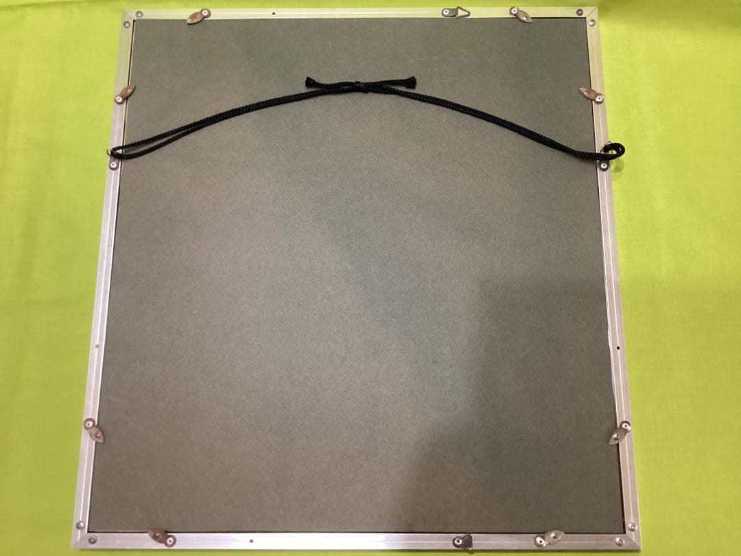 北川民次 版画 リトグラフ 額入り ウサギの木版画 限定版 サイン入り 希少