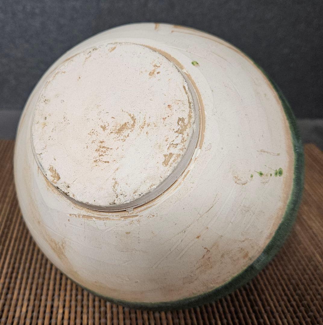 中国古美術 中国古陶磁器 中国古玩 遼時代 遼緑釉 丸壺 罐 漢緑釉 古代