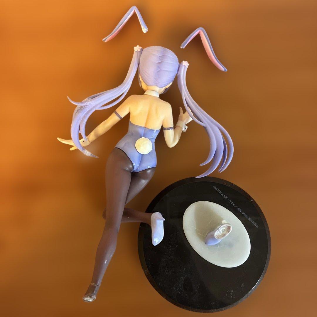 NEW GAME!! バニーガール フィギュア セット【ジャンク】