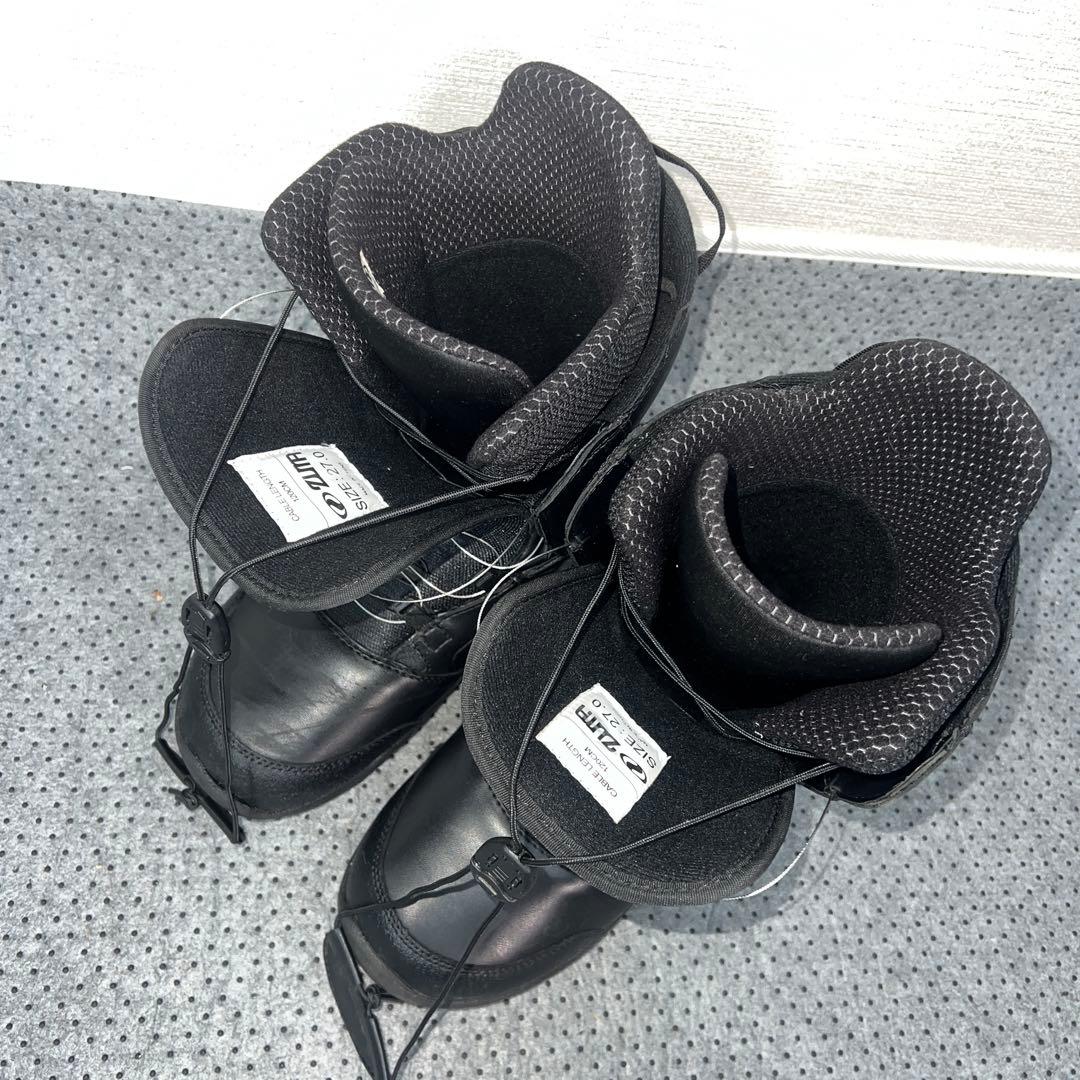 5回着用 人気サイズ 27cm ZUMA ダイヤル スノーボードブーツ