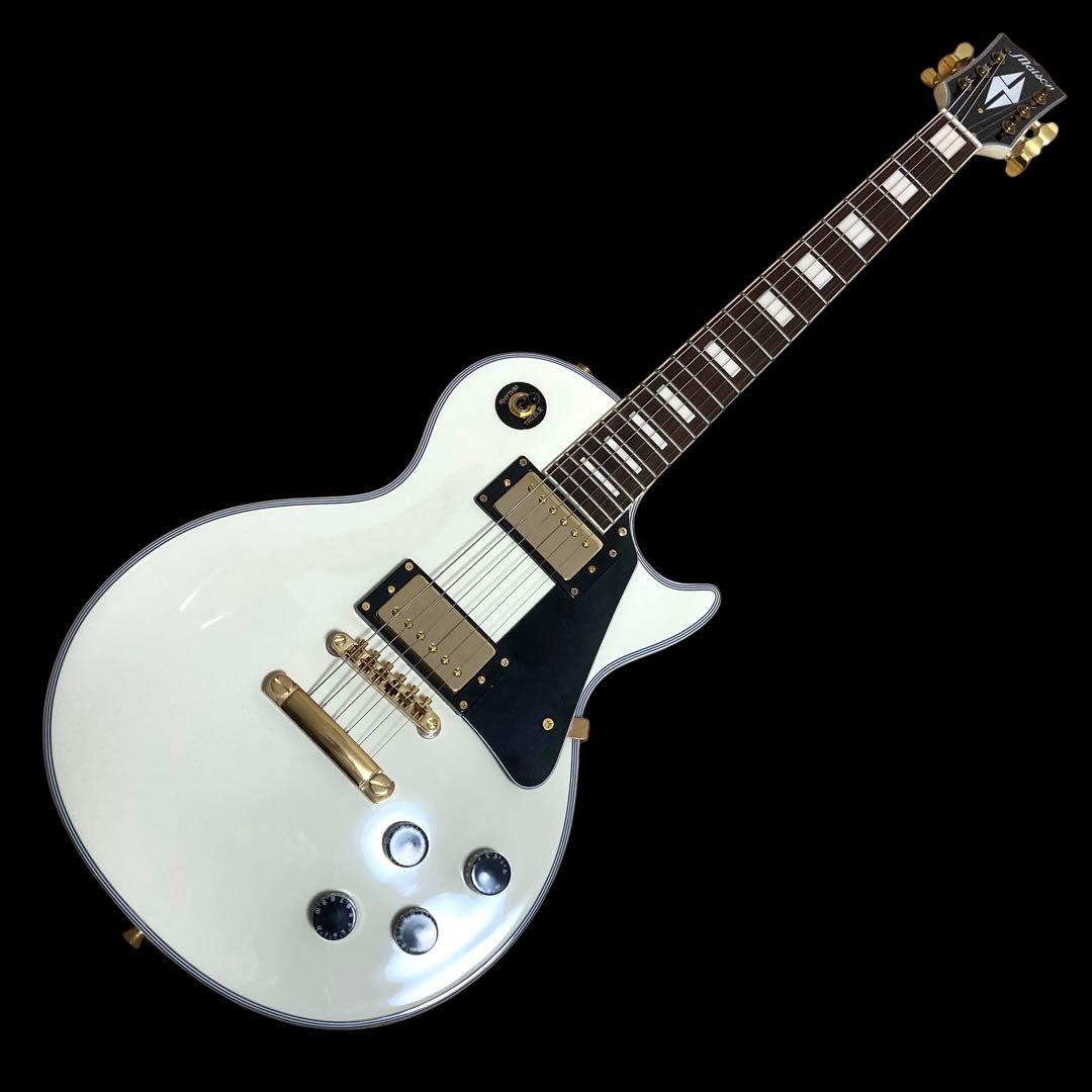 Maison レスポールカスタムタイプ ビンテージホワイト クリーム LPC