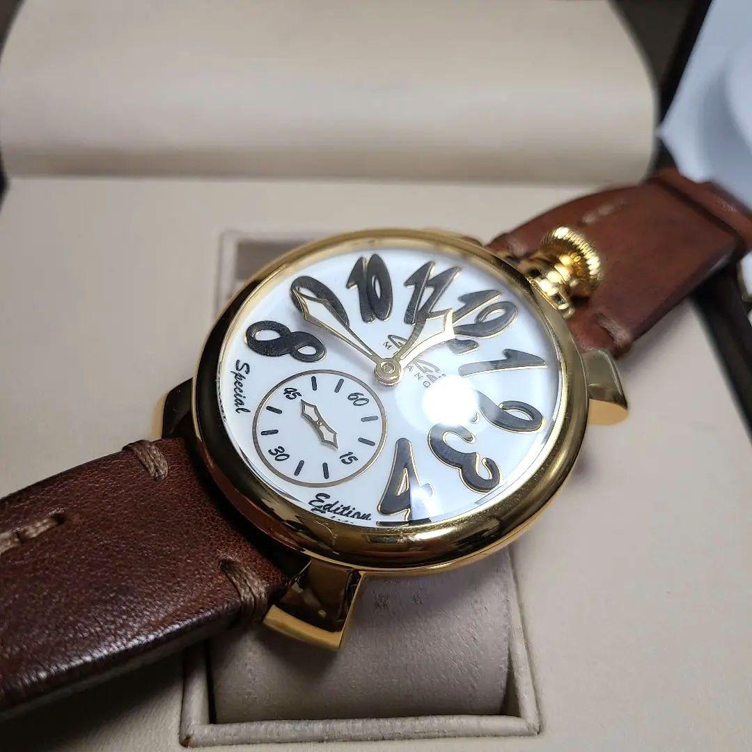GaGa MILANO　マヌアーレ48MM　スペシャルエディション　稼働品　時計