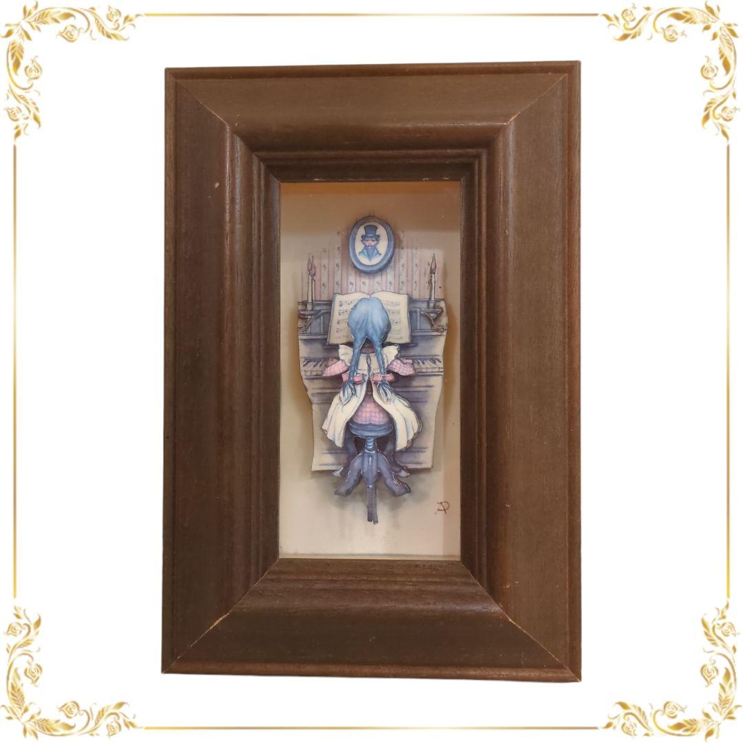 3AP用 超厚額 茶色 No.60243 シャドーボックス3AP用 超厚額 茶色