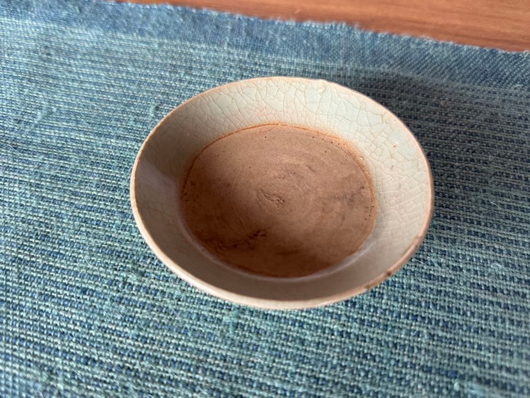 中国 陶器　小皿　 宗〜明時代10世紀から17世紀