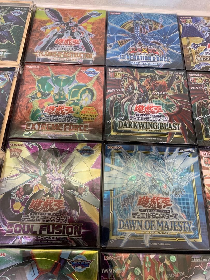 遊戯王　引退品　未開封34BOXまとめ売り