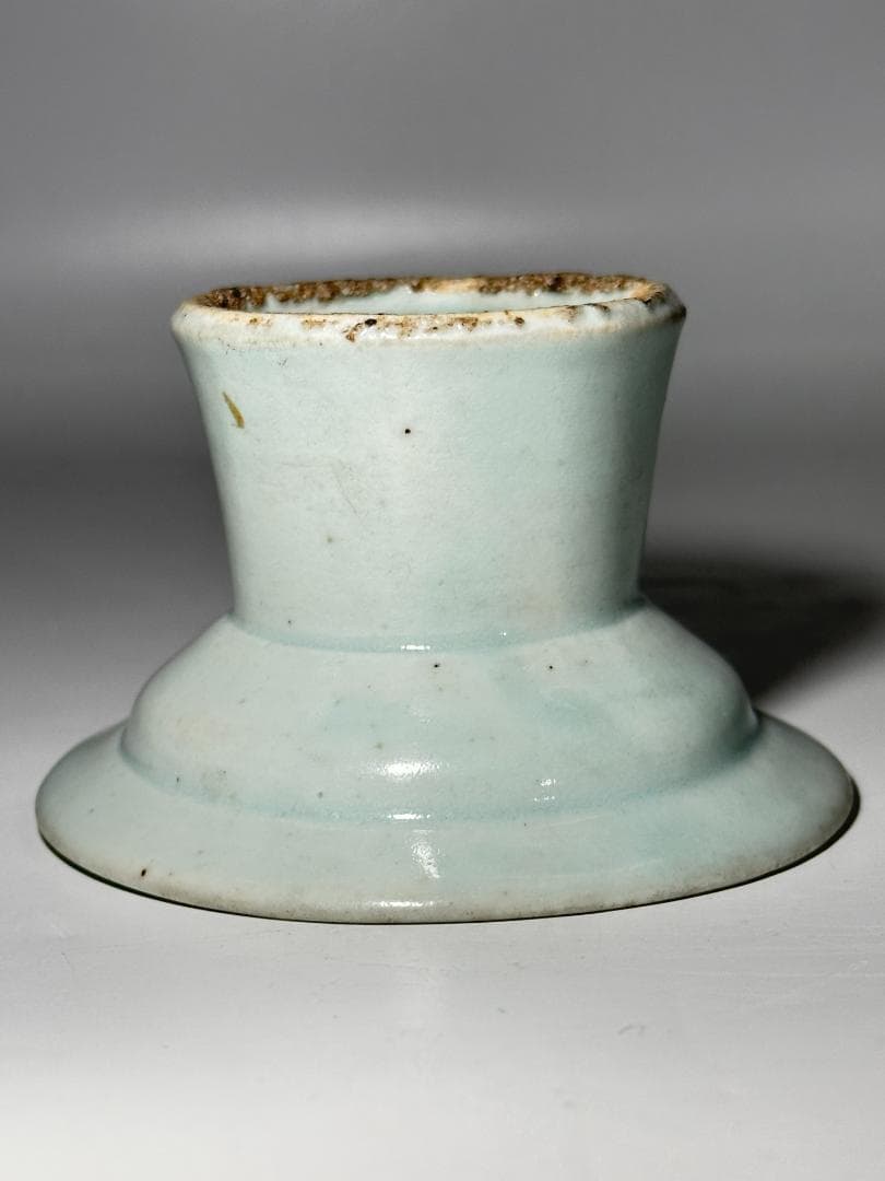 李朝　白磁　杯　茶托　古物　骨董