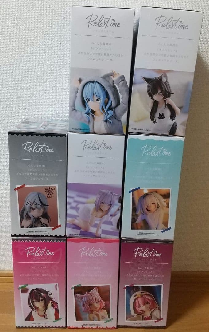 ホロライブ フィギュア すいせい ミオ おかゆ AZKI ルイ こより クロエ