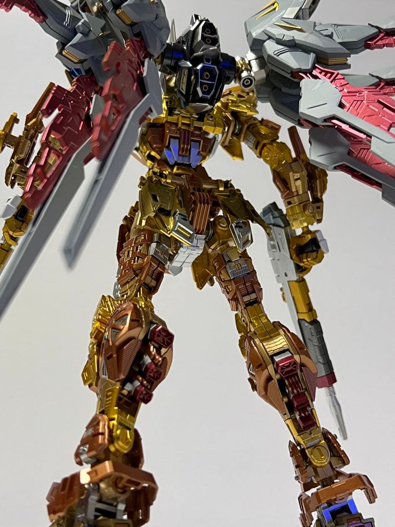 ガンプラ MGEX 1/100 ストライクフリーダムガンダム 塗装完成品