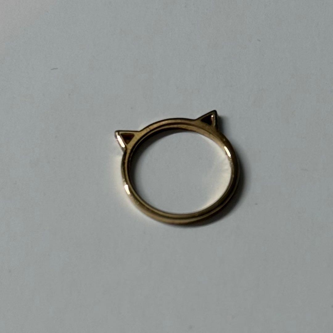 AHKAH キトゥンリング　ピンキーリング　１号　アーカー