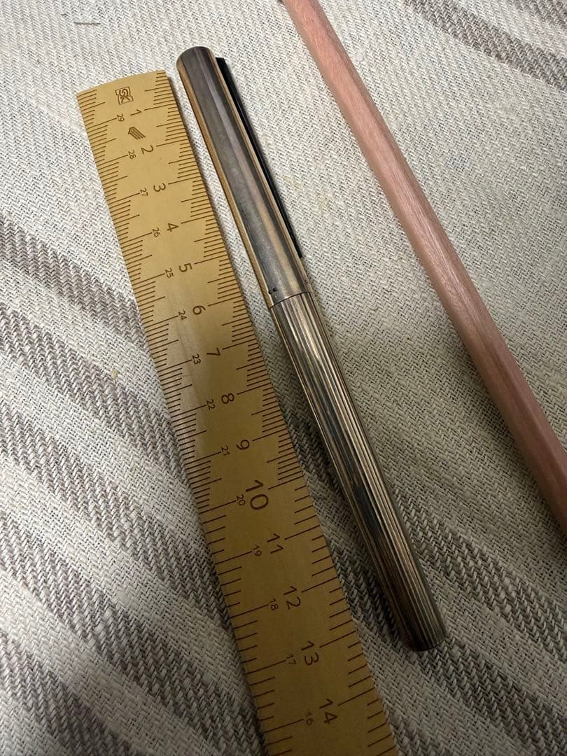 デューポン万年筆スターリングシルバー