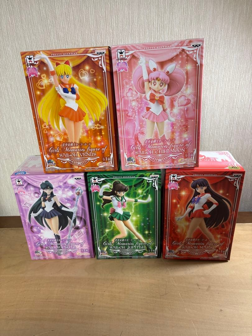 セーラームーン コレクションフィギュア 5体セット - メルカリ