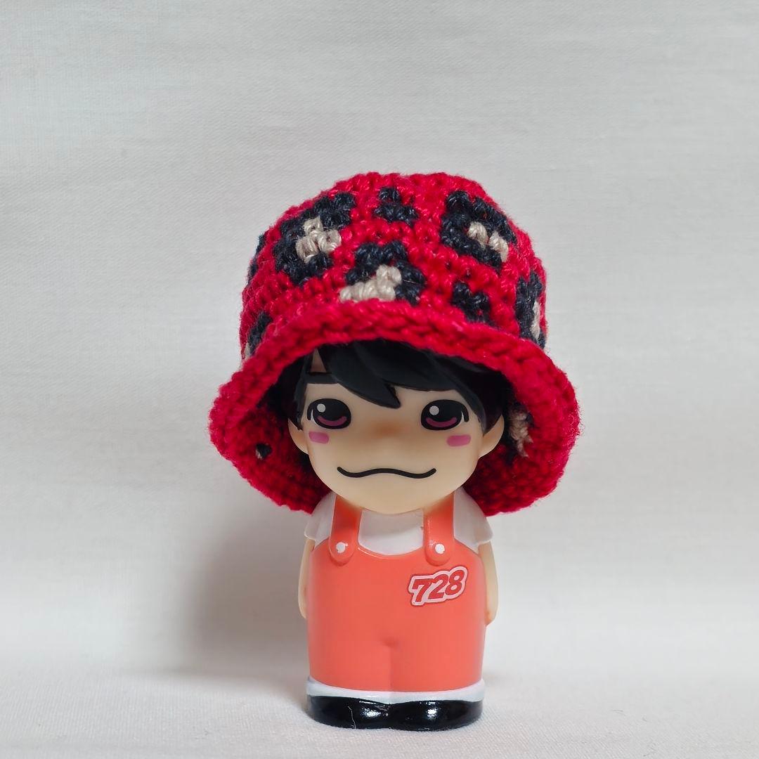 ハンドメイド　なにわ男子指人形　バケハ帽子　オーダー受付中