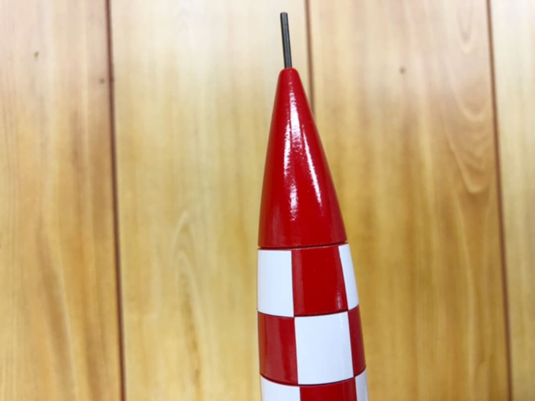 タンタンの冒険 ロケット22cmフランスで購入 TINTIN